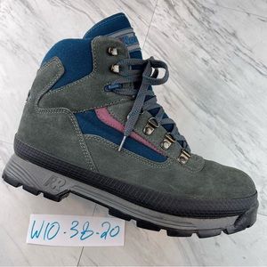 •raichle womens Swiss boots size 10 gray suede